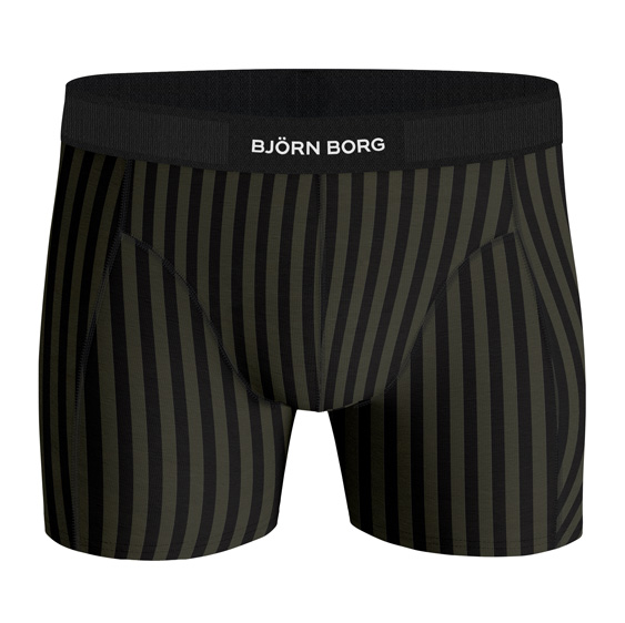 Boxershort Bjorn Borg Zwart gestreept voor