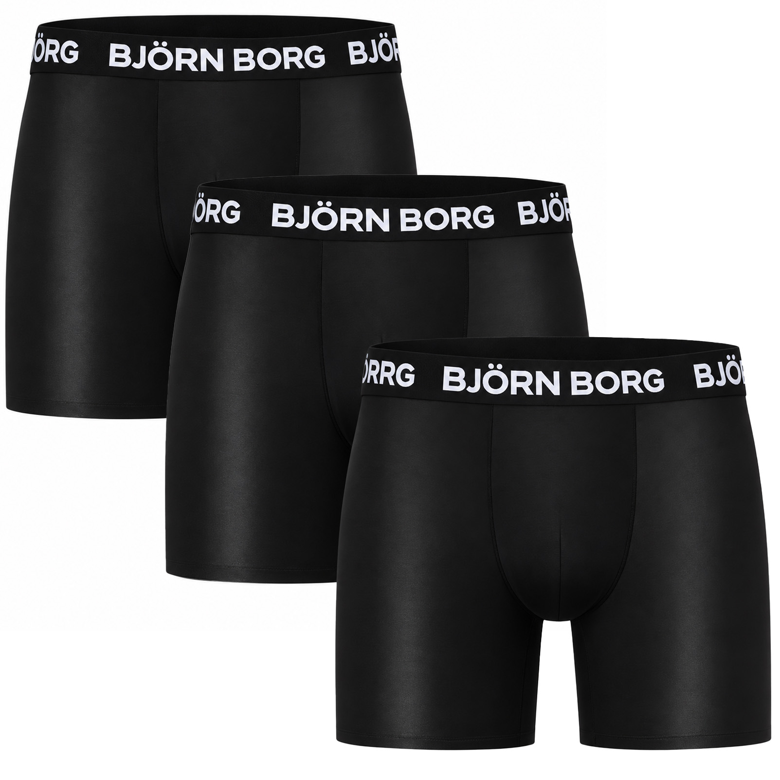 Bjorn Borg boxershorts  Sport microfiber 3-pack zwart