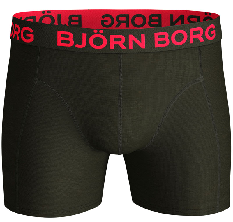 Bjorn Borg boxershort Neon solid 3-pack groen