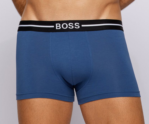 Hugo Boss boxershort voorkant blauw