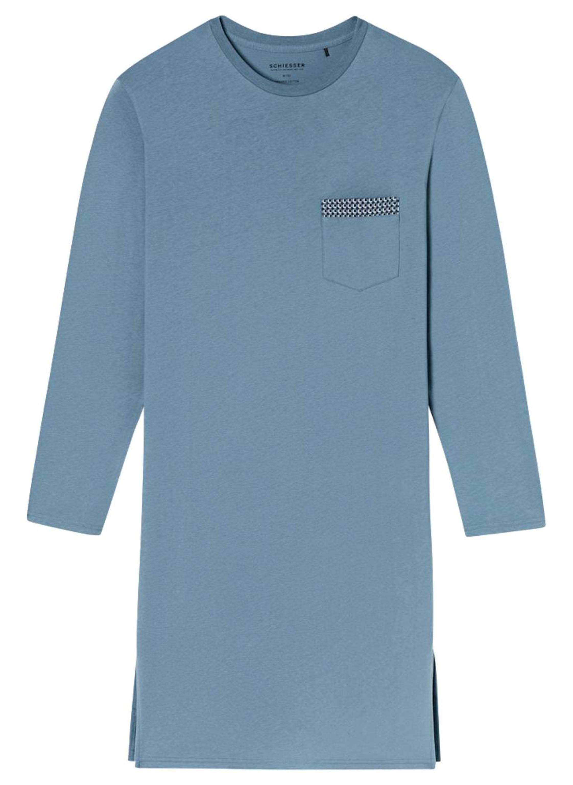 Schiesser Nachthemd Graphit