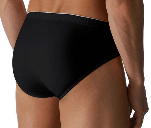 Mey dry cotton slip jazz-pant zwart