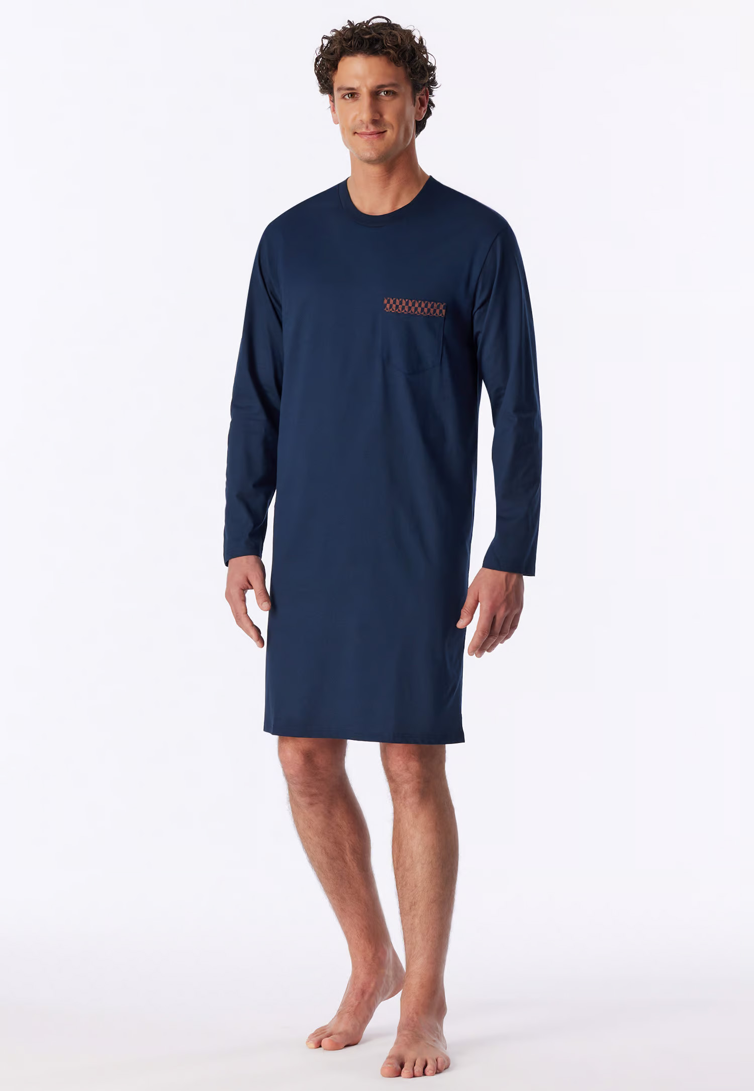 Schiesser nachthemd deep blue