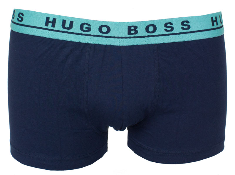Hugo Boss boxershorts 3-pack voorkant donkerblauw