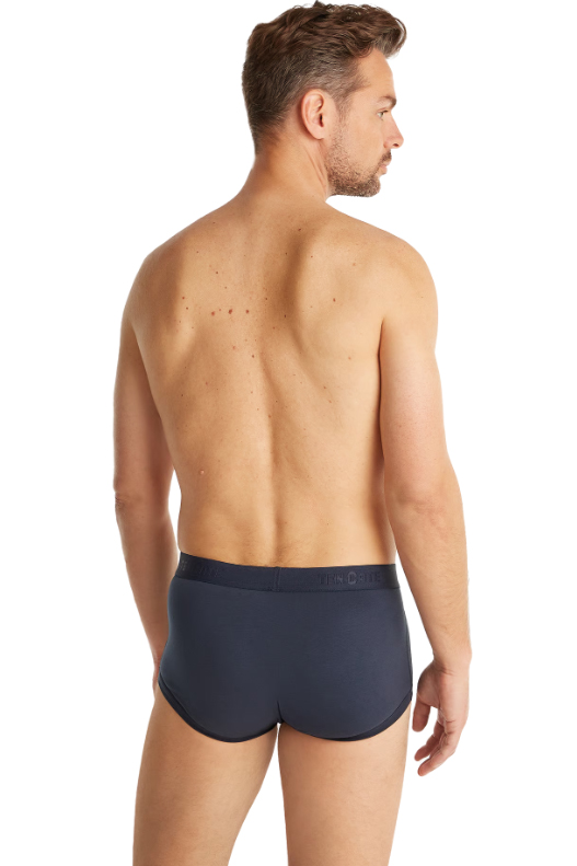 Ten Cate Organic classic slip met gulp 2-pack blauw