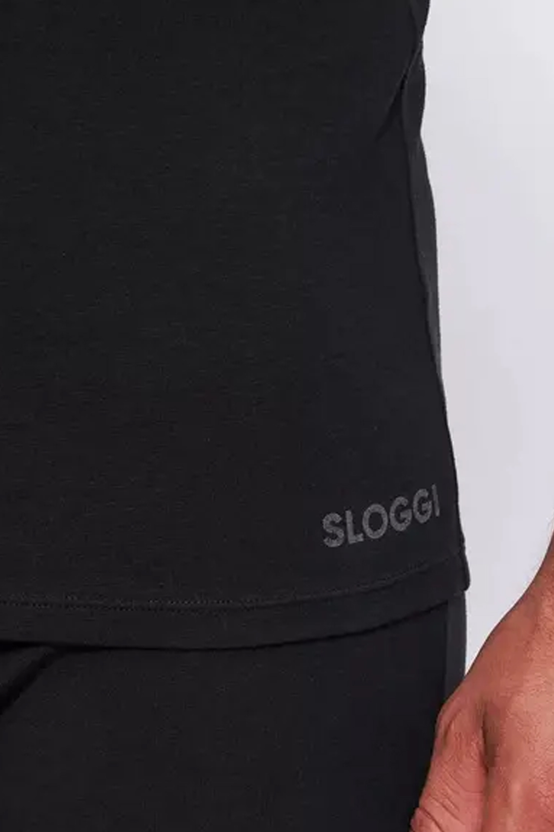 Sloggi hemden GO ABC 2-pack zwart