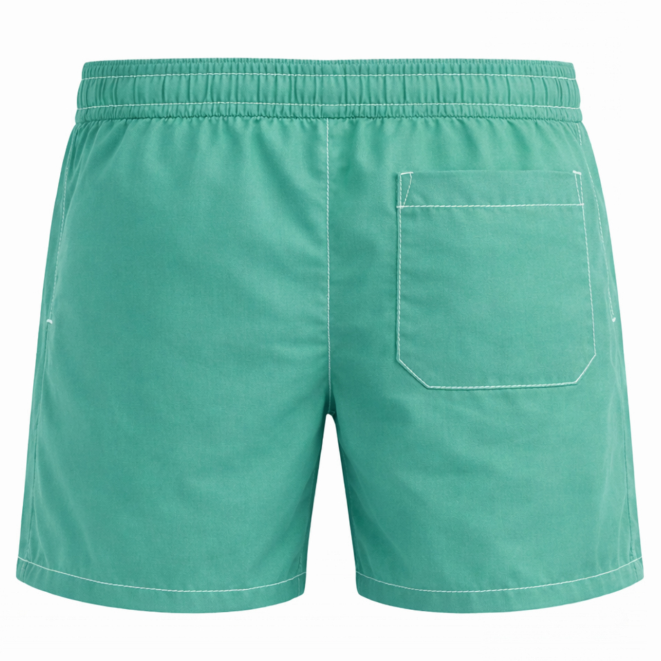 Tommy Jeans zwemshort met Heritage logo Bahama green