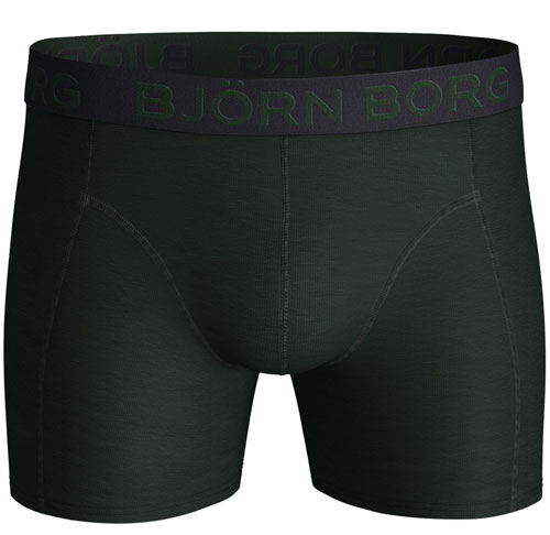 Björn Borg boxershorts Core sollid groen voorkant