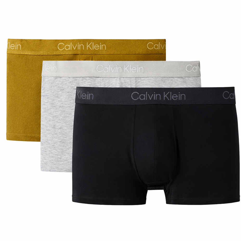 Calvin Klein Ultra soft modal 3-pack tunk grijs-sediment-zwart