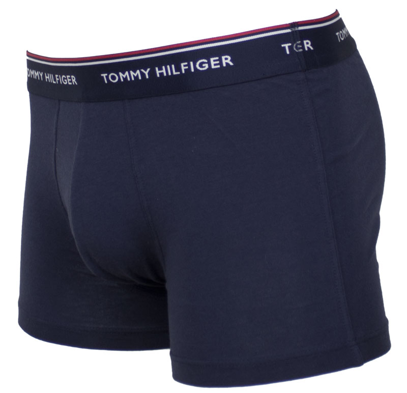 Tommy Hilfiger boxershorts Essentials 3-pack blauw zijkant