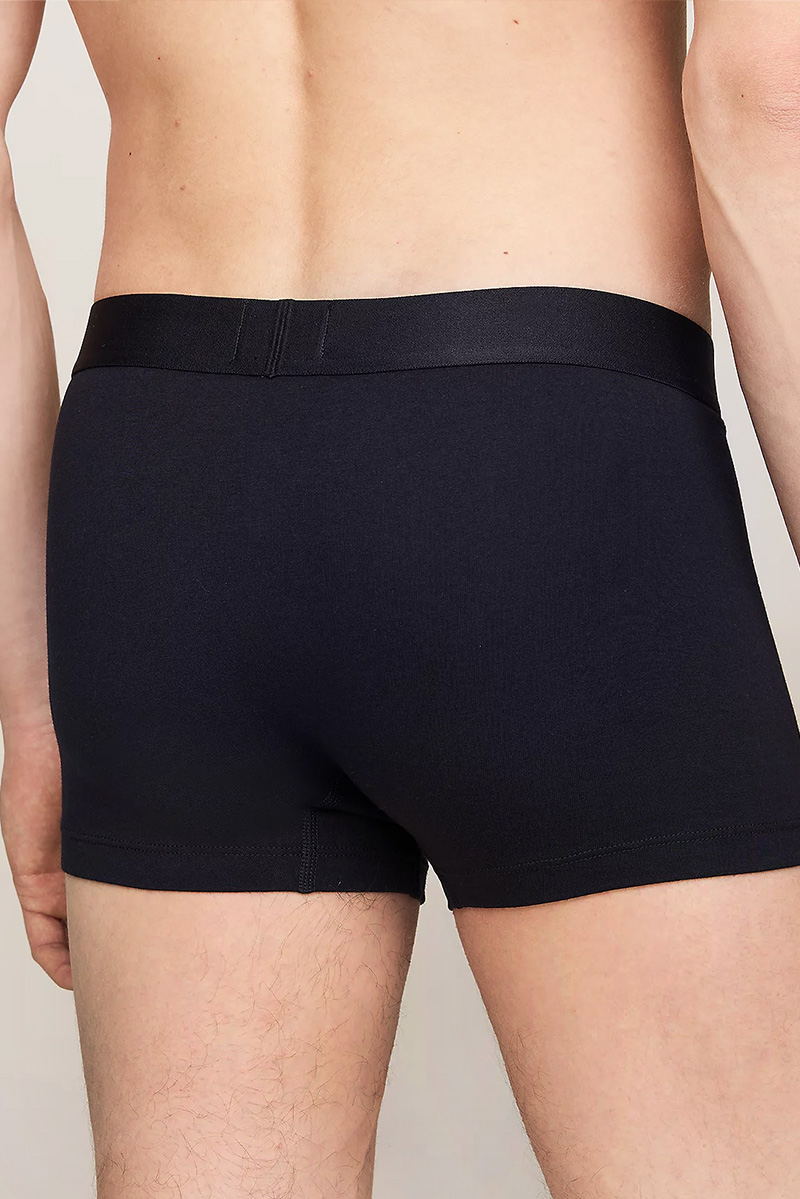 Tommy Hilfiger boxershorts 3-pack blauw-grijs