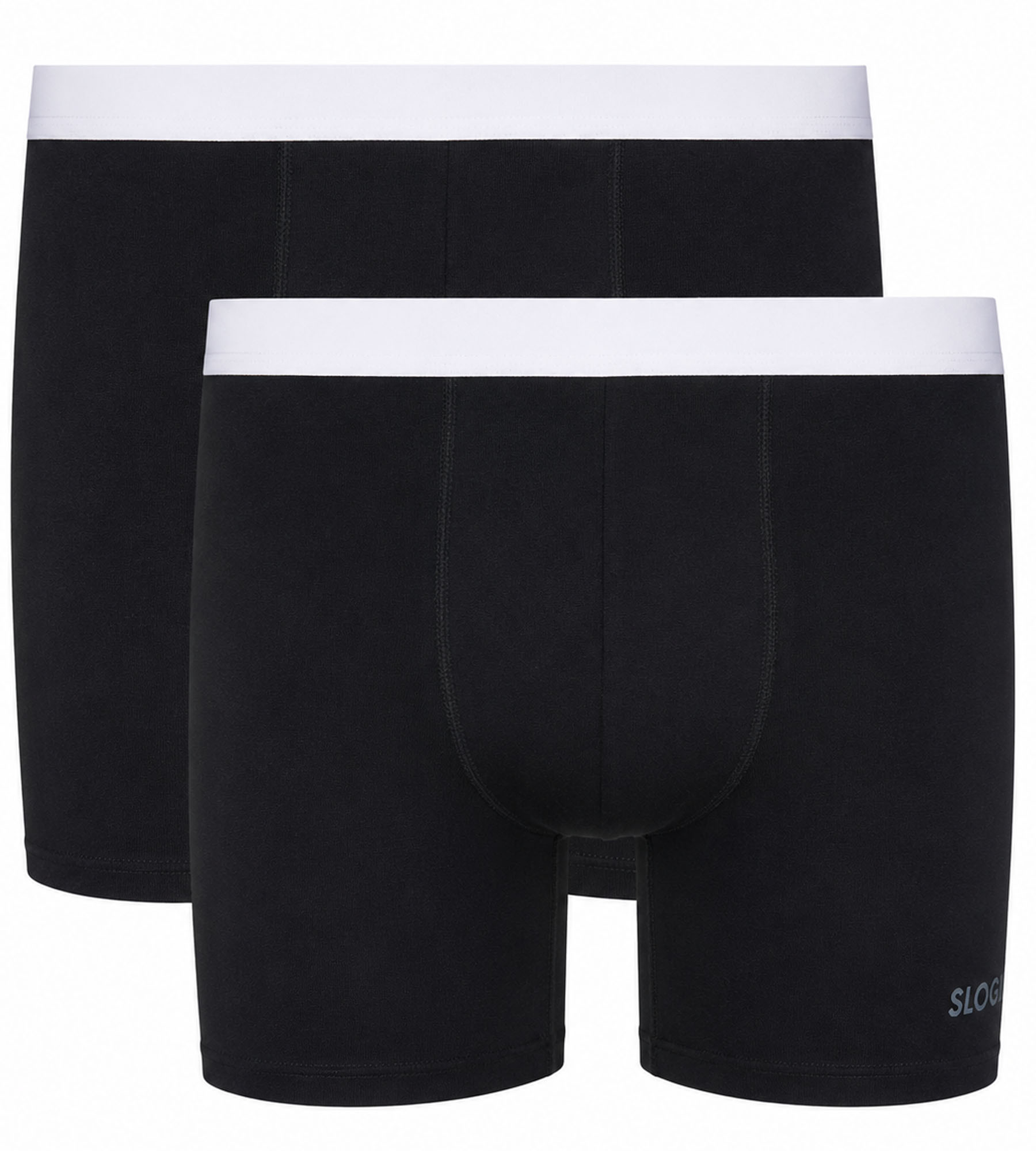 Sloggi Go abc Shorts 2-pack zwart