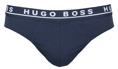 Hugo Boss donkerblauwe slip voorkant