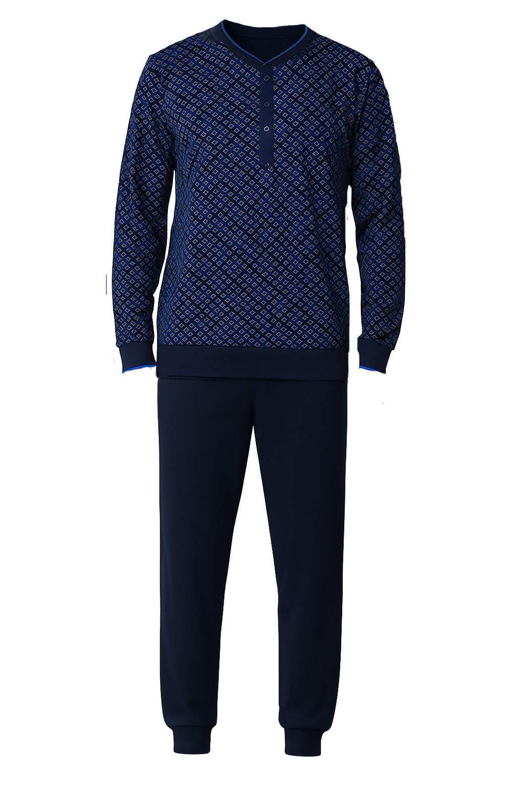 Pastunette Pyjama met knoopjes blauw 