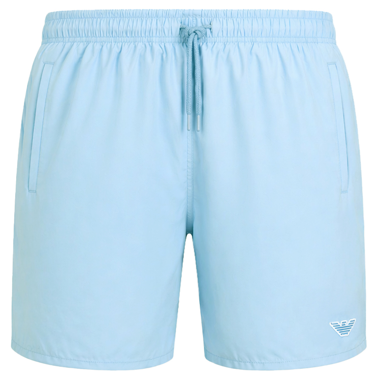 Armani Zwemshort met logo blue