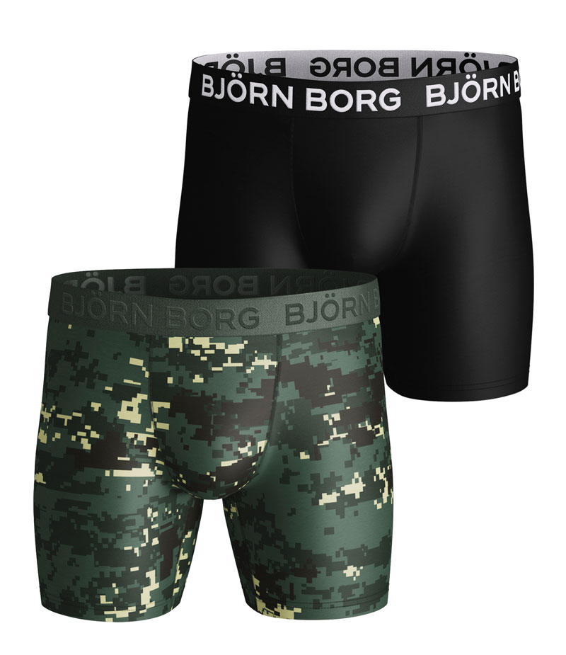 Bjorn Borg boxershorts Digital woodland 2-pack