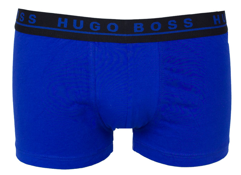 Hugo Boss boxershorts 3-pack blauw voorkant