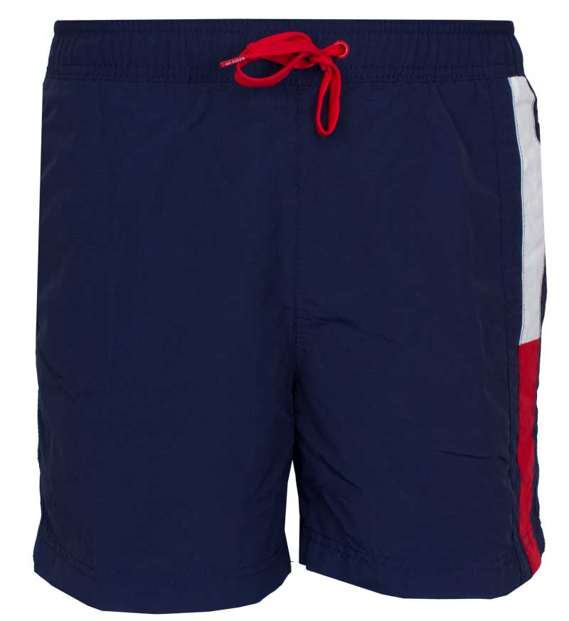 Tommy Hilfiger medium drawstring blauw zwemshort