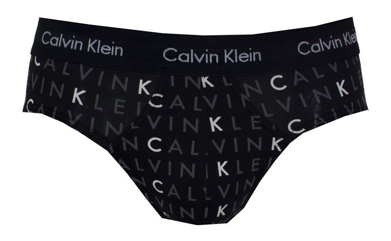 Calvin Klein slips cotton stretch 3-pack logo voorkant