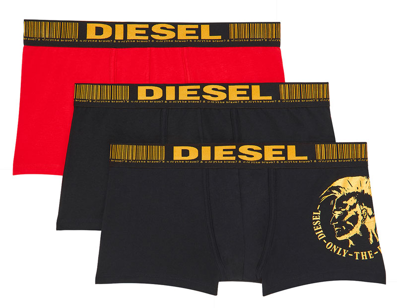 Diesel boxershorts Damien heren 3-pack