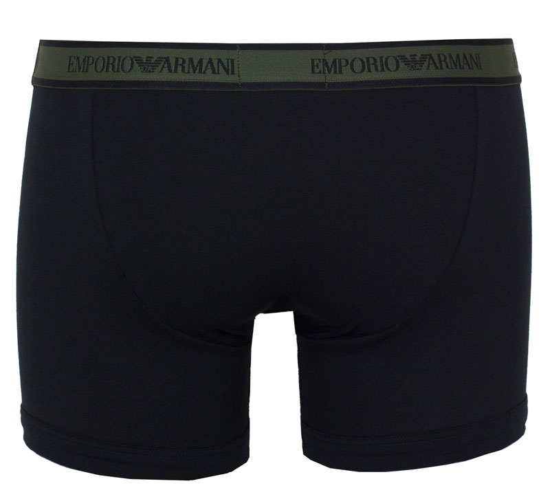 Armani boxershorts stretch katoen 3-pack achterkant