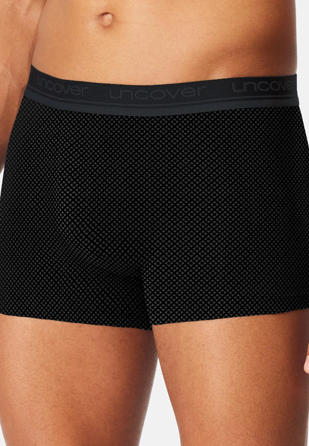 Schiesser Boxershorts Uncover 3-pack zwart 