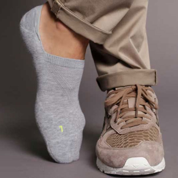 FALKE Cool kick invisible sokken grijs