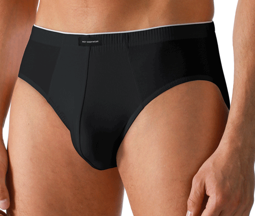 Mey dry cotton slip jazz-pant zwart