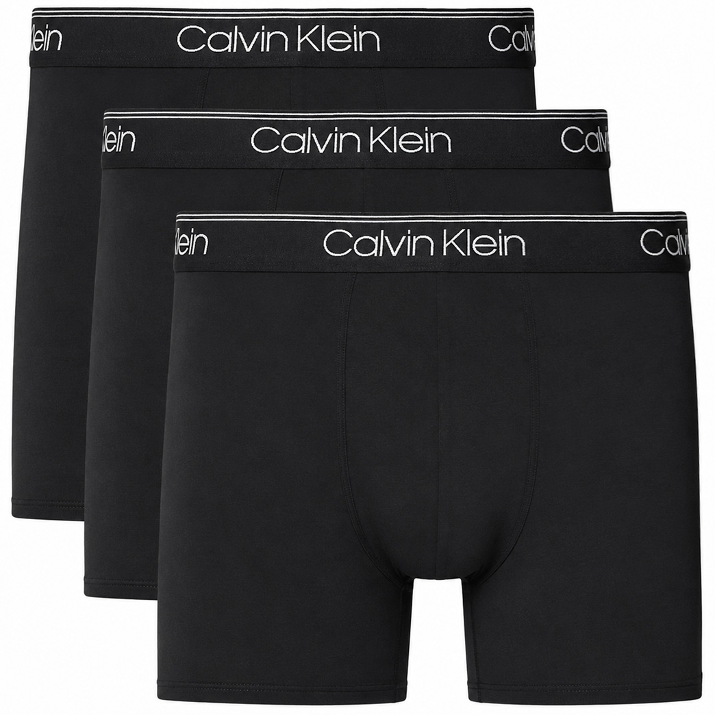 Calvin Klein boxershort microfiber stretch zwart