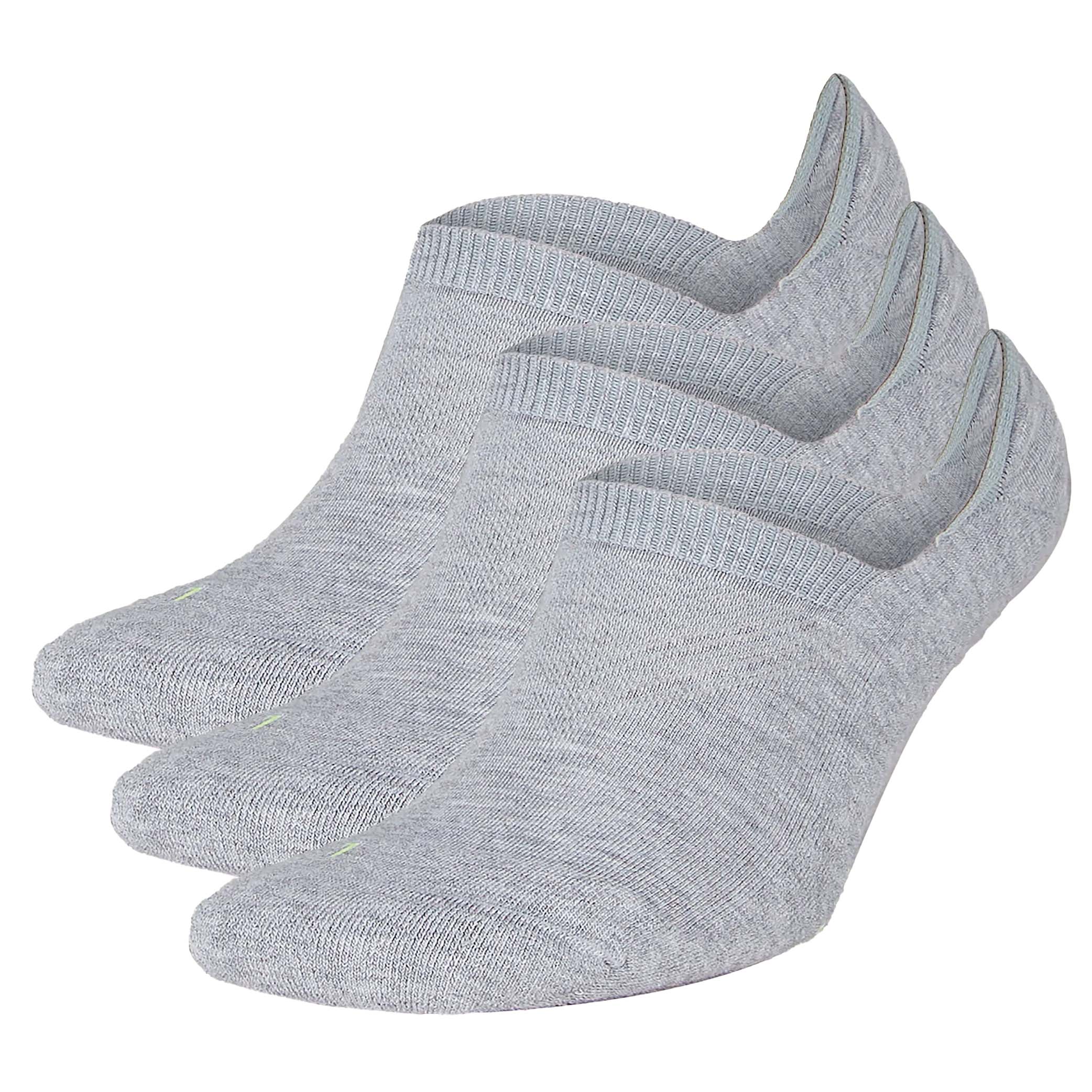 FALKE Cool kick invisible sokken 3-paar grijs