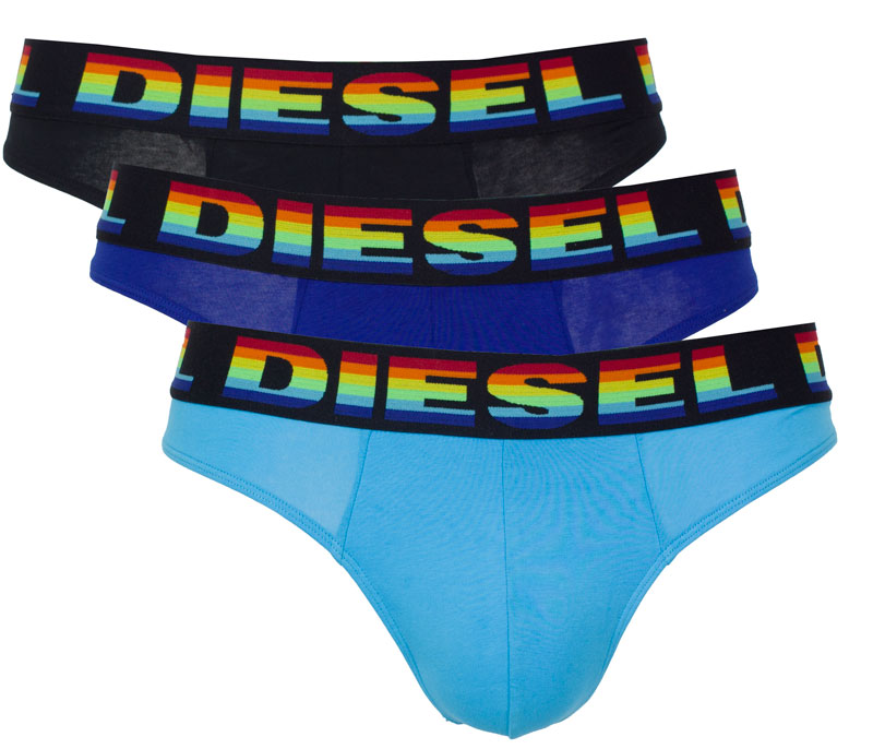 Diesel herenstrings Rainbow 3-pack