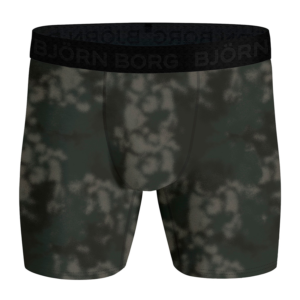 Bjorn Borg Performance boxershorts 3-pack groen-zwart