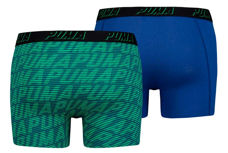 Puma boxershorts optical logo 2-pack achterkant