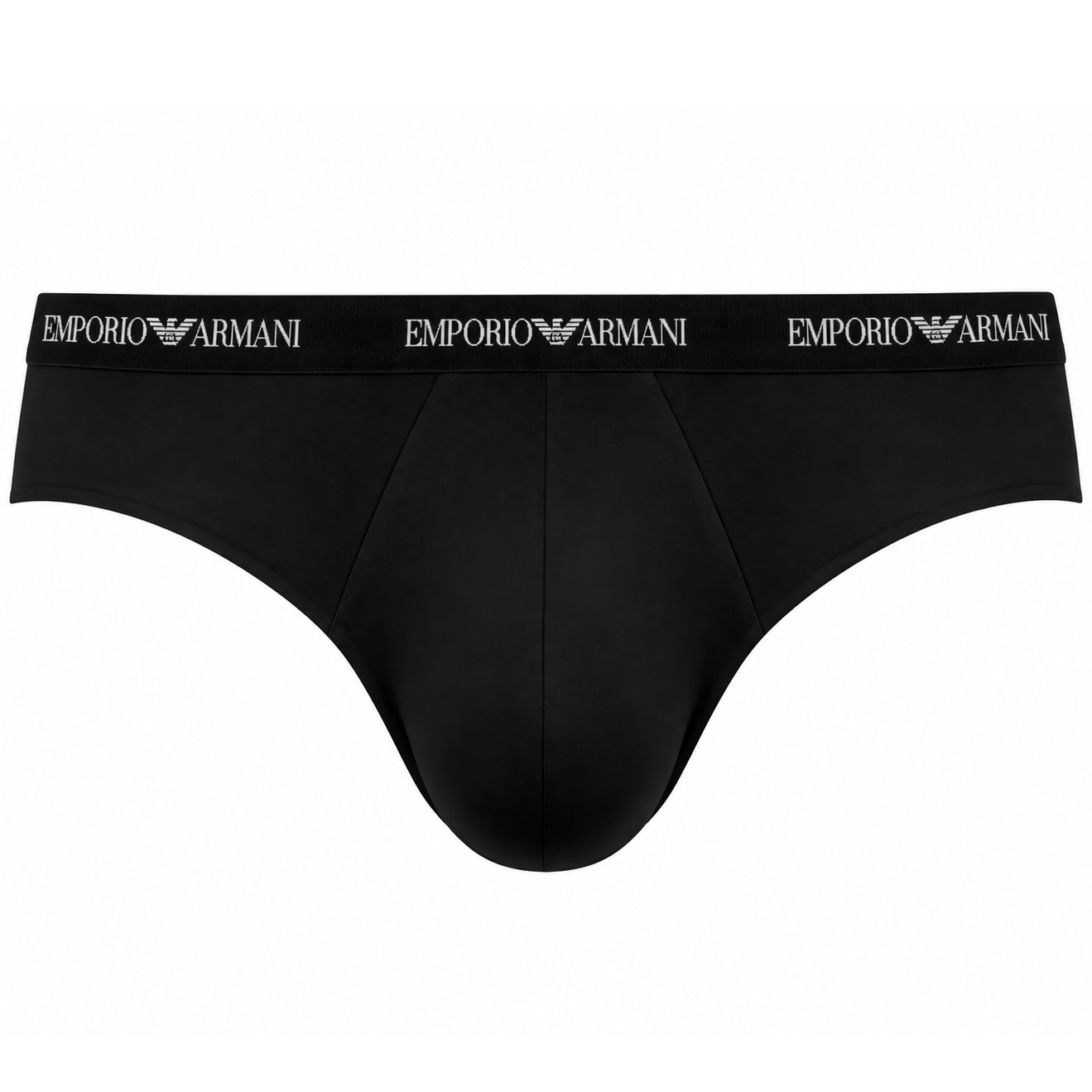 Armani slip microfiber zwart