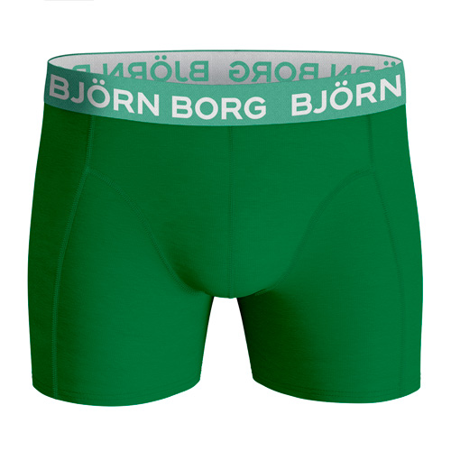 Bjorn Borg boxershorts 5-pack groen voorkant