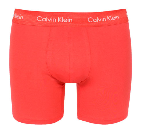 Calvin Klein boxershort oranje voorkant