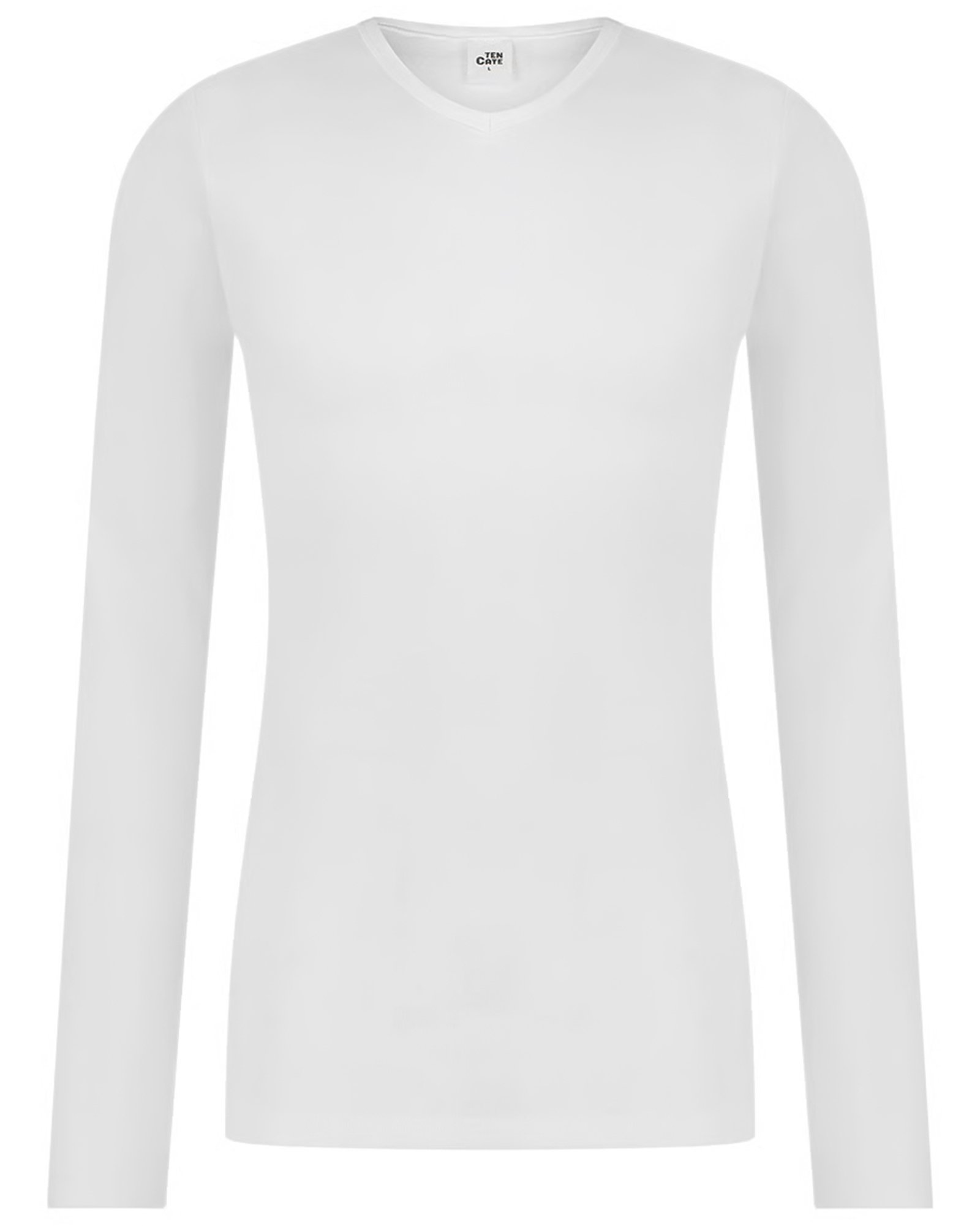 Ten Cate Thermo V-shirt lange mouw wit