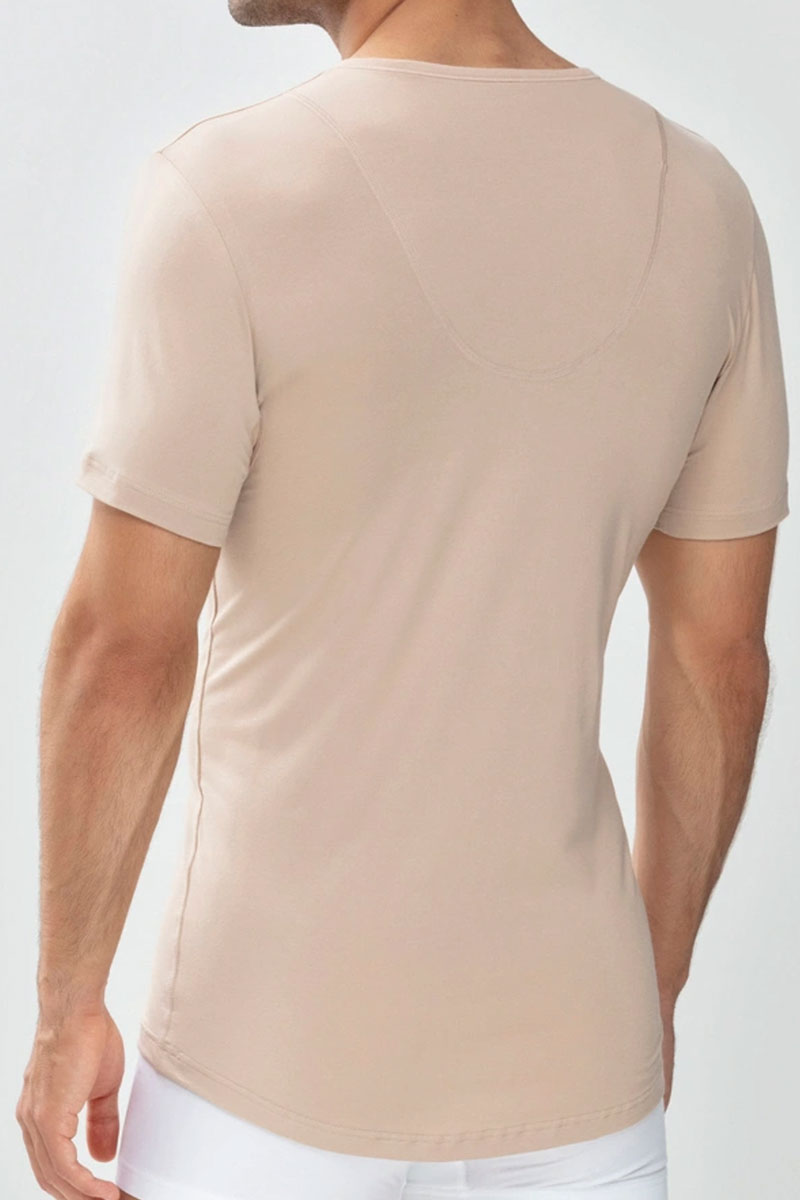 Mey dry cotton functional T-shirt V-hals skin