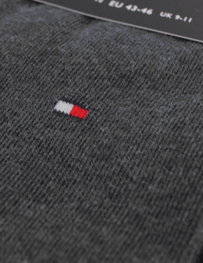Tommy Hilfiger sokken 2-paar antraciet