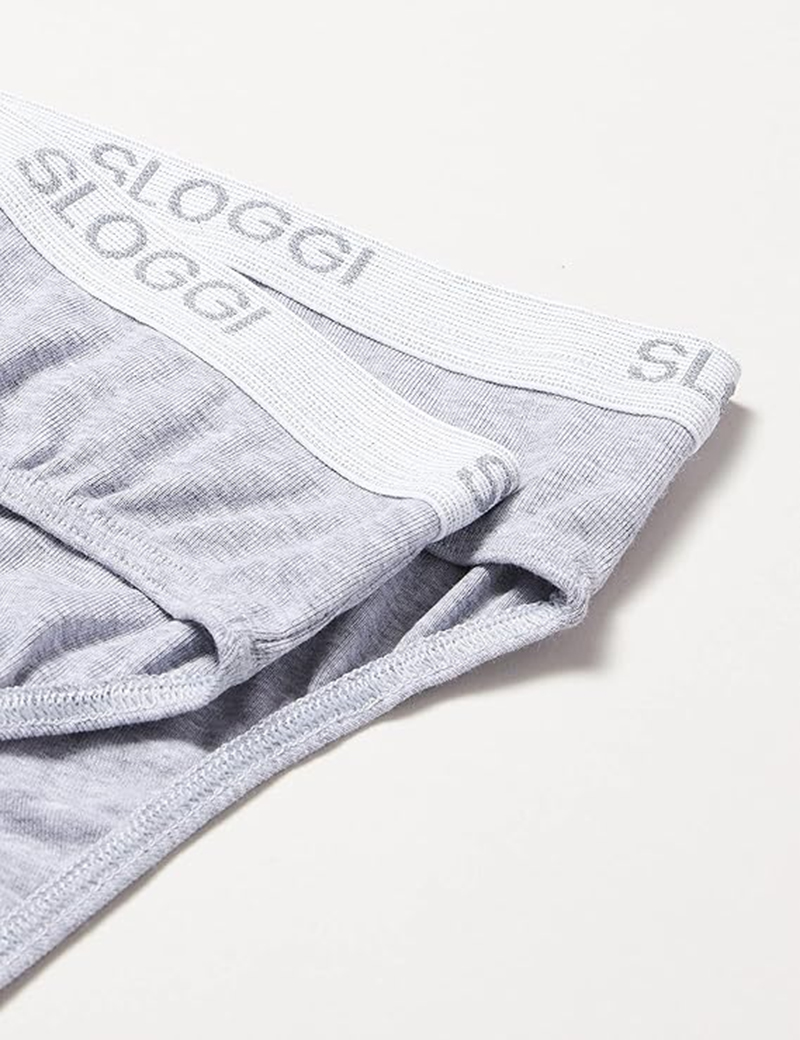 Sloggi men Basic Mini grijs 4-pack = 3+1 gratis  