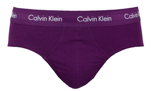 Calvin Klein slips 3-pack rood voorkant