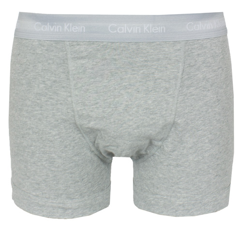 Calvin Klein boxershorts grijs voorkant