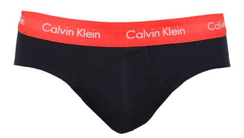 Calvin Klein slips 3-pack heren rood