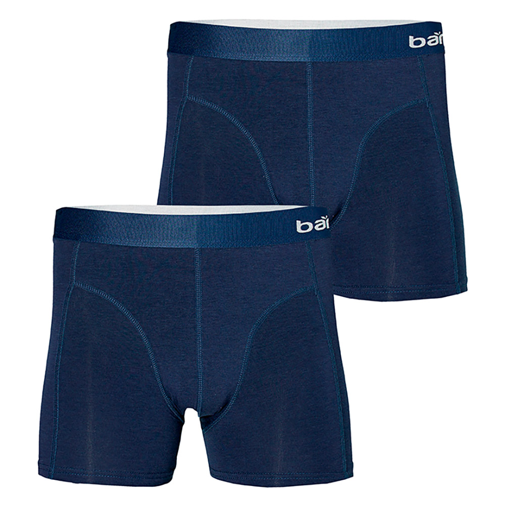 Apollo bamboo boxershorts blauw 2-pack