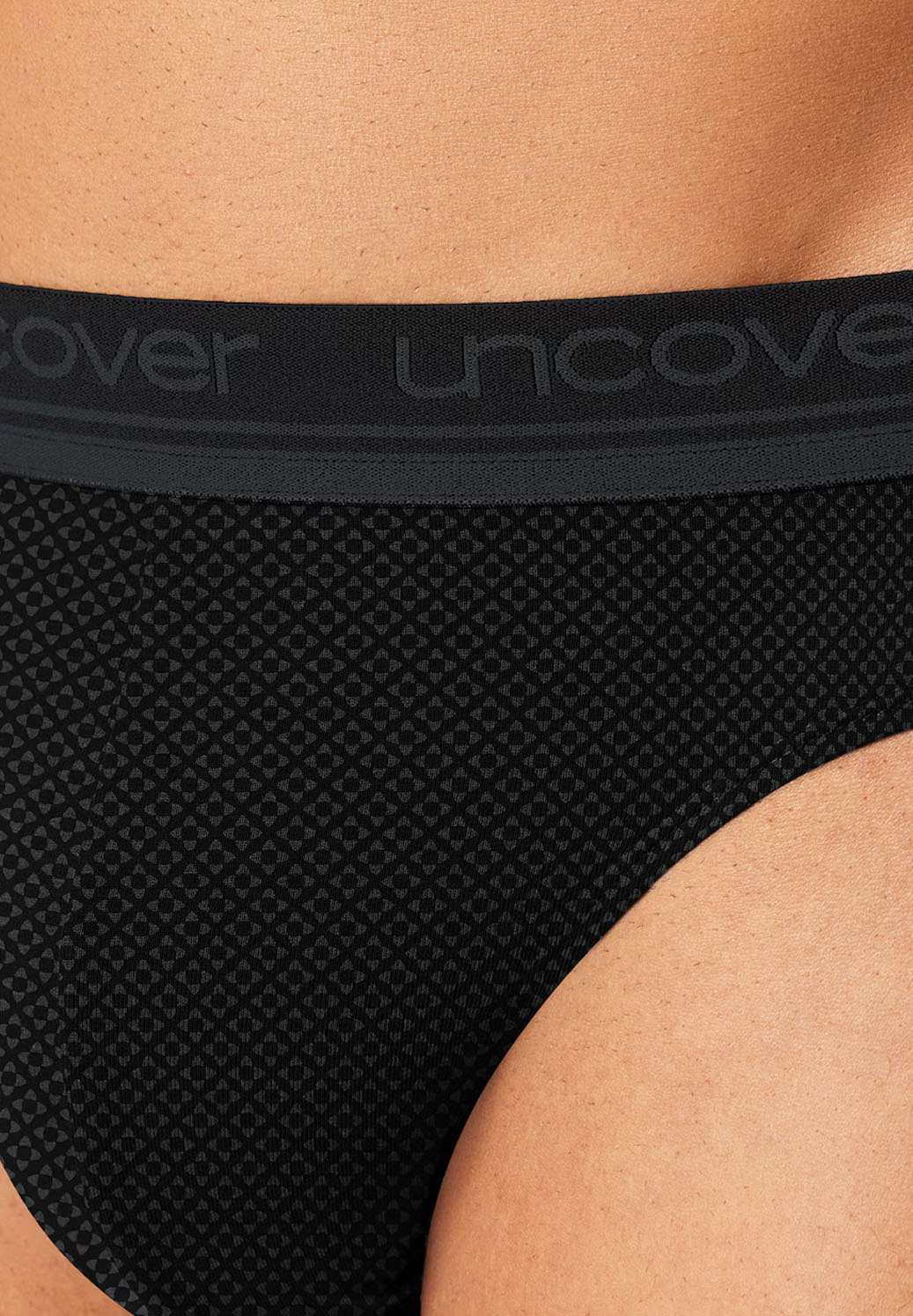 Schiesser Rio slips Uncover 3-pack zwart 