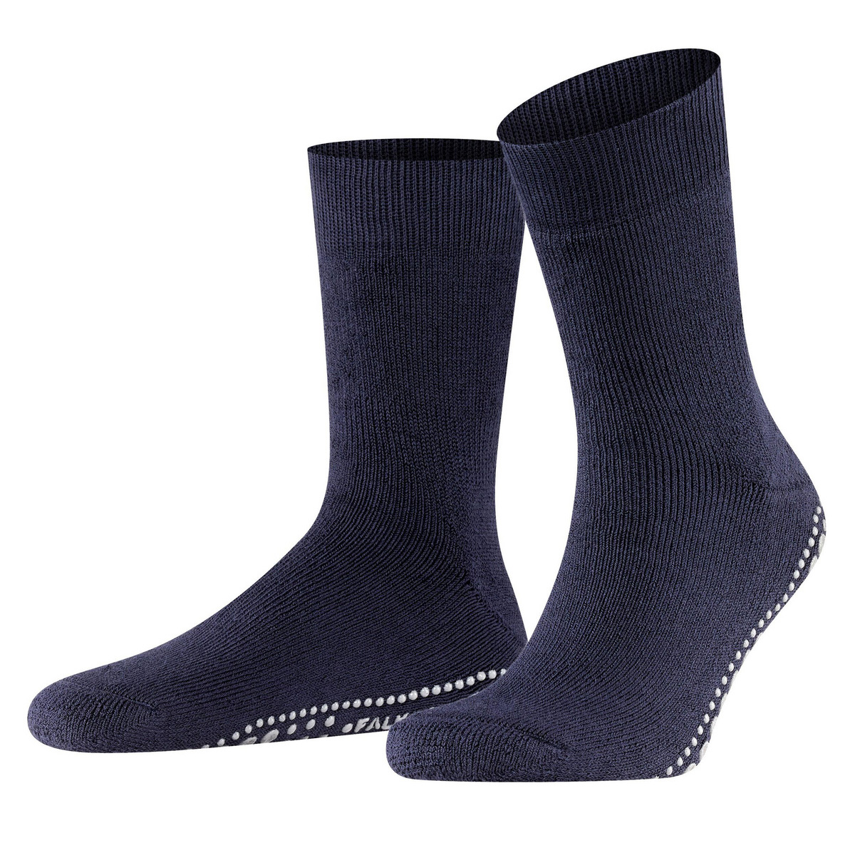 FALKE Homepads huissokken antislip blauw