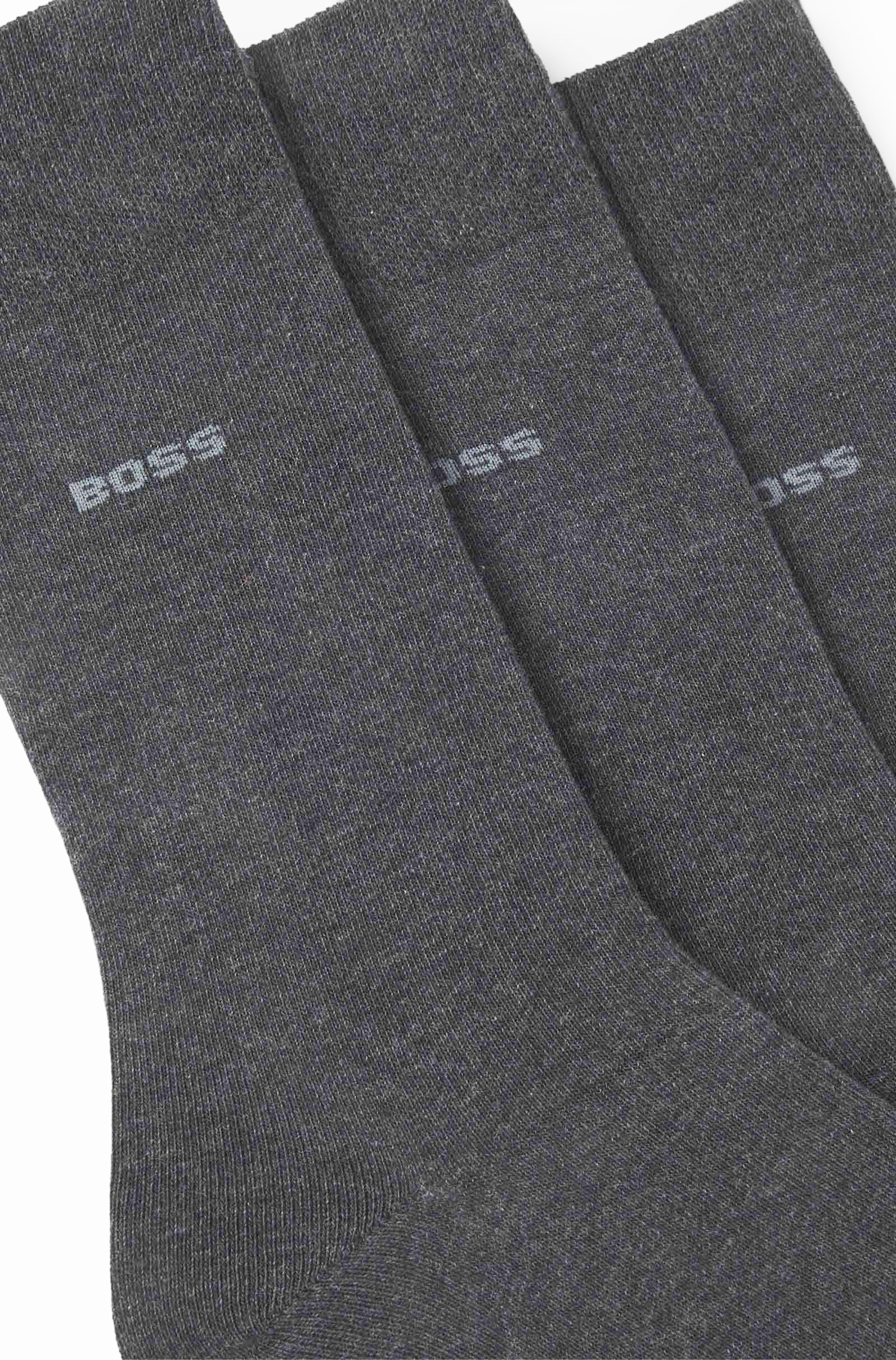 Boss Sokken 6-paar grijs