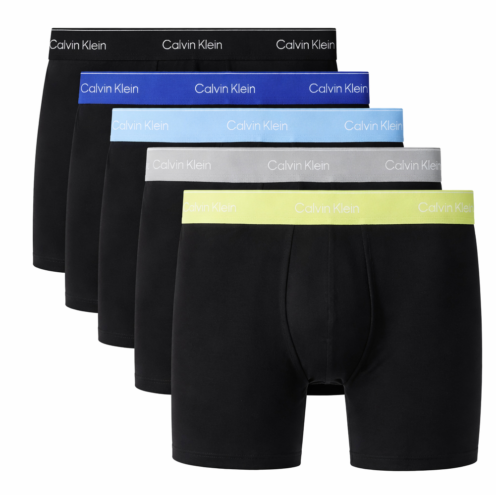 Calvin Klein Icon Boxershort long 5-pack zwart