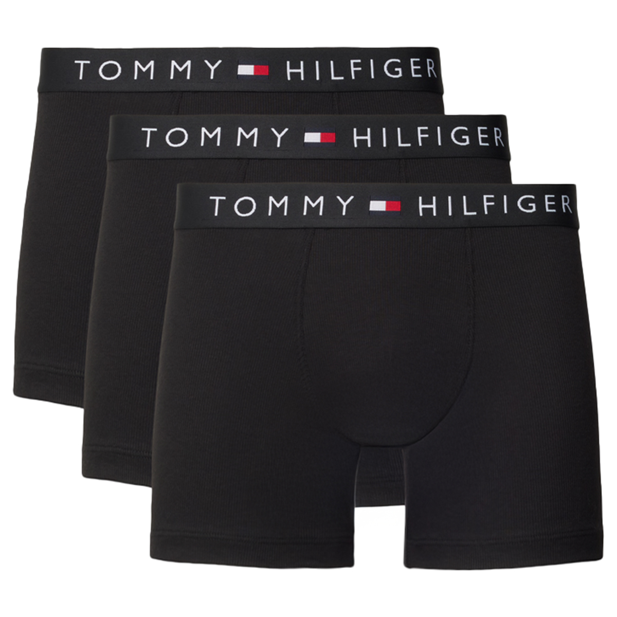 Tommy Hilfiger boxershorts Stretch cotton 3-pack zwart 