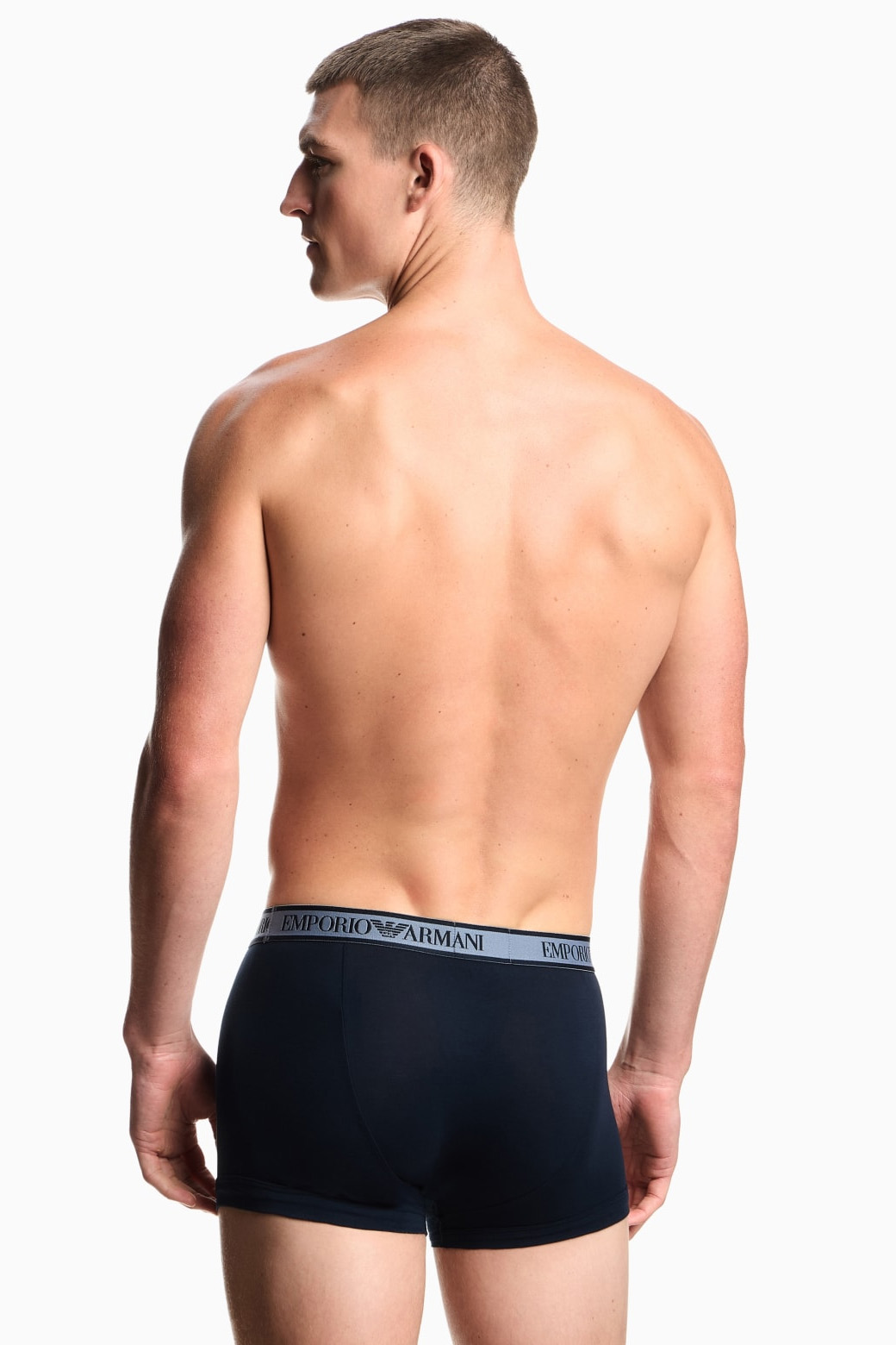 Armani trunk - short – 3-pack met Logo blauw